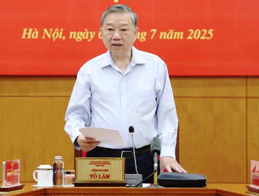 Tổng Bí thư Tô Lâm: Phát hiện kịp thời và xử lý các sai phạm liên quan đến sắp xếp tổ chức bộ máy